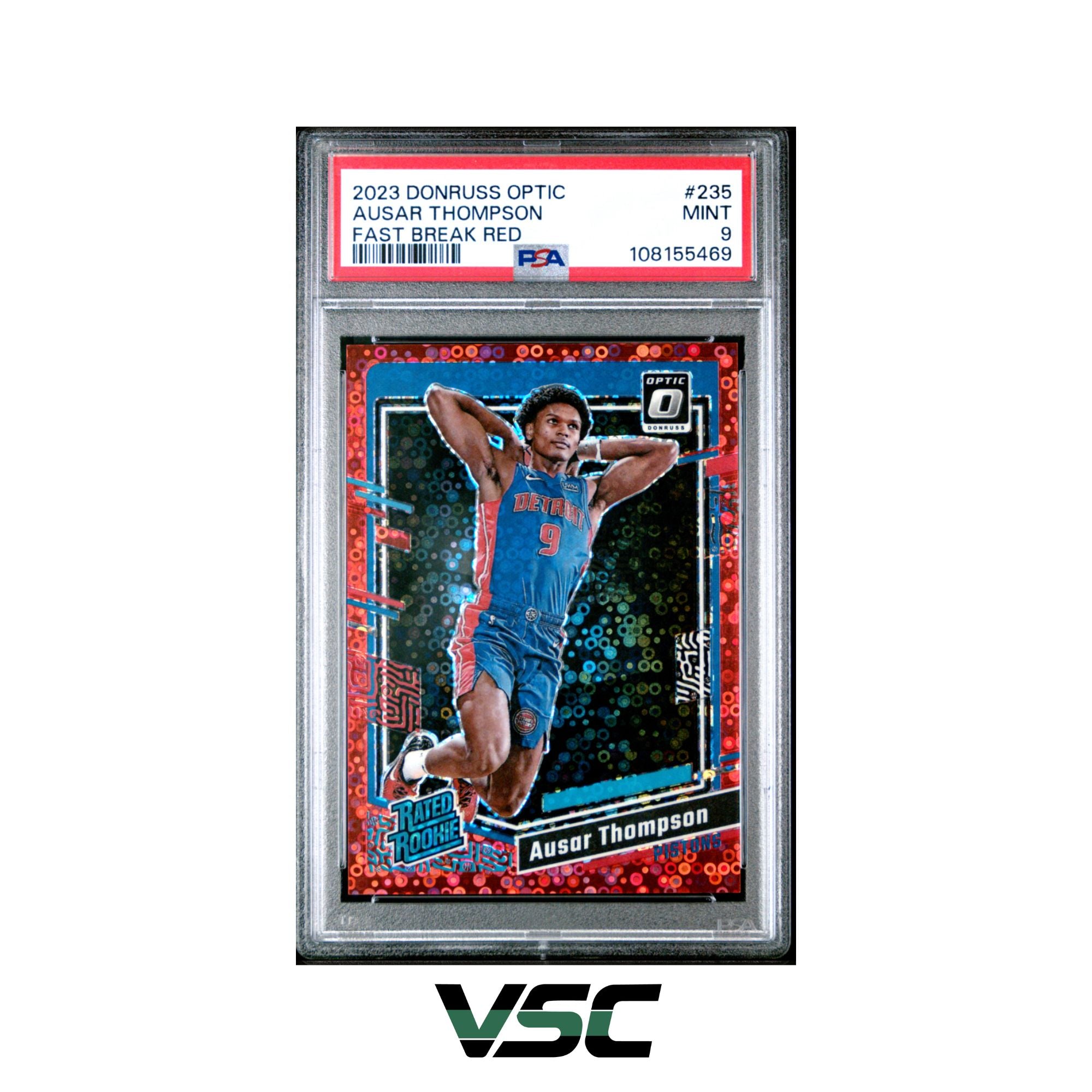 2023 Donruss Optic · Ausar Thompson · 235 · PSA 9