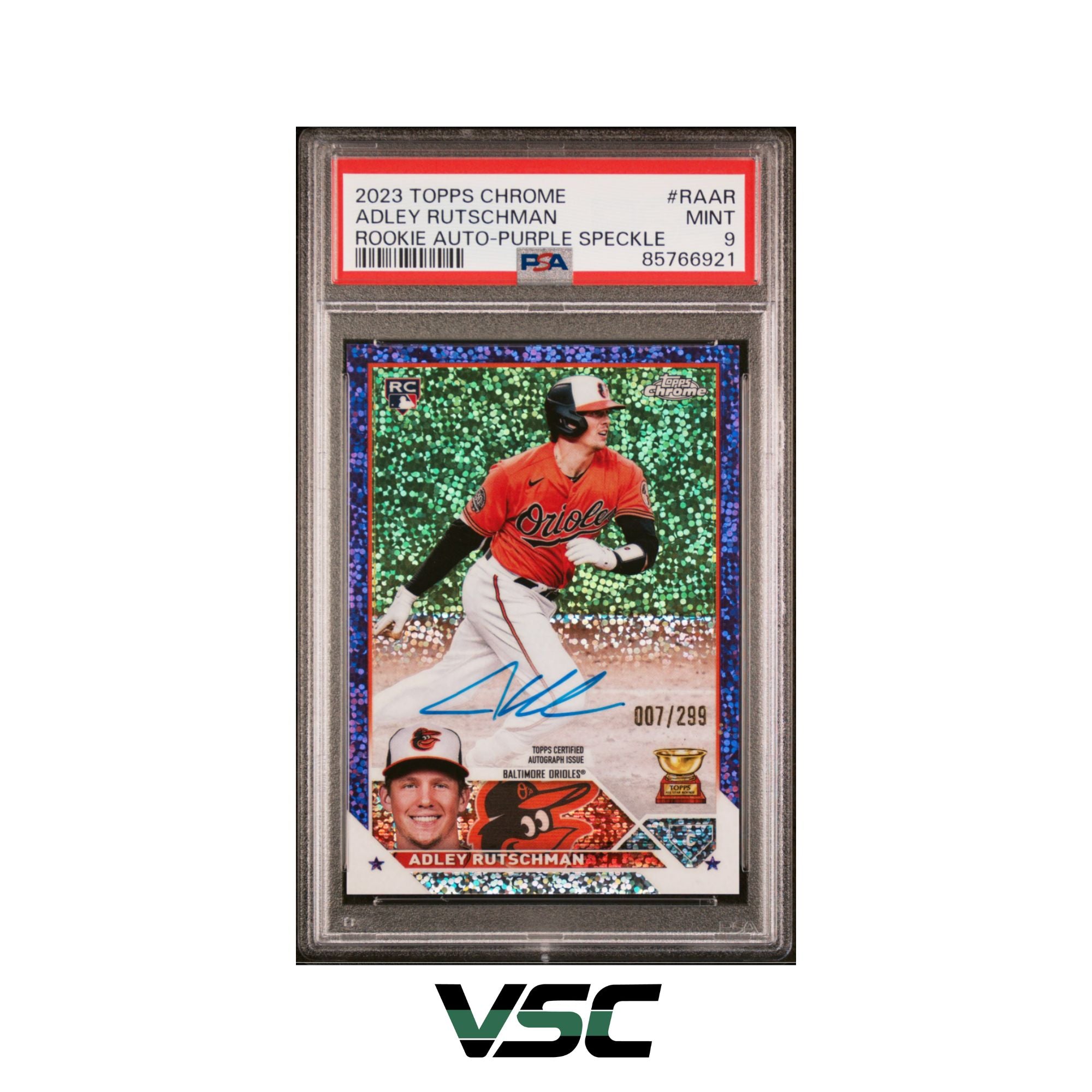 2023 Topps Chrome · Adley Rutschman · RAAR · PSA 9