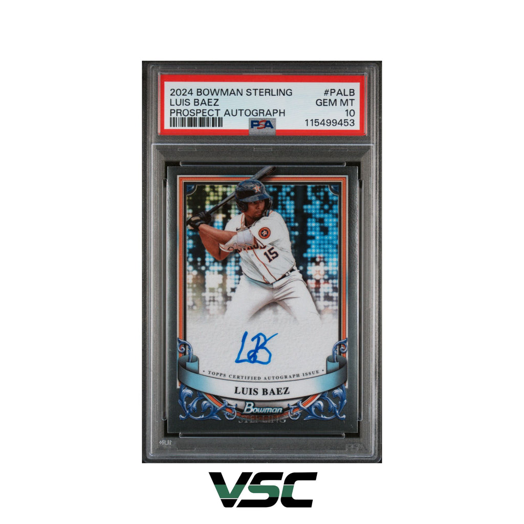 2024 Bowman Sterling · Luis Baez · PALB · PSA 10