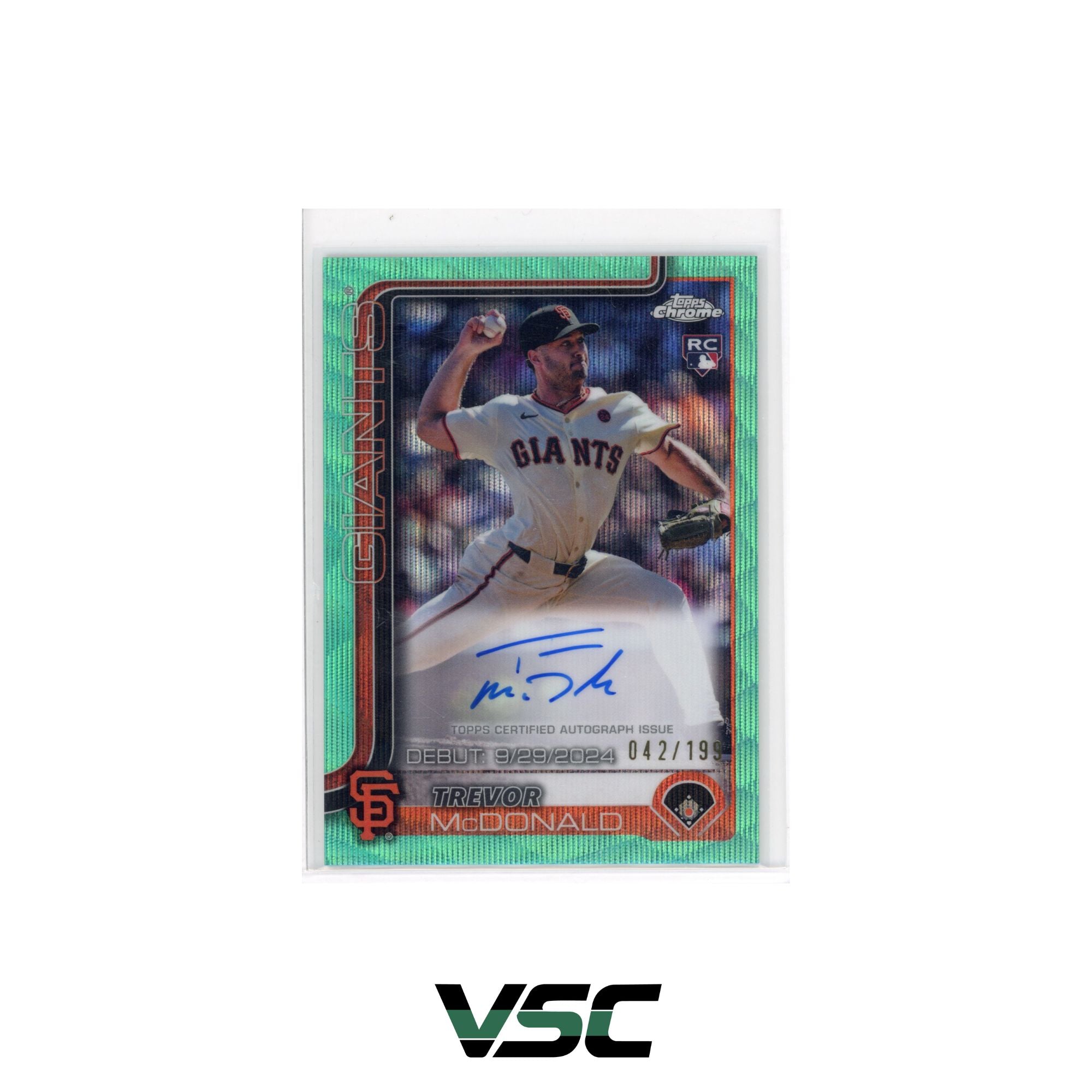 2024 Topps Chrome · Trevor McDonald · CRDATM
