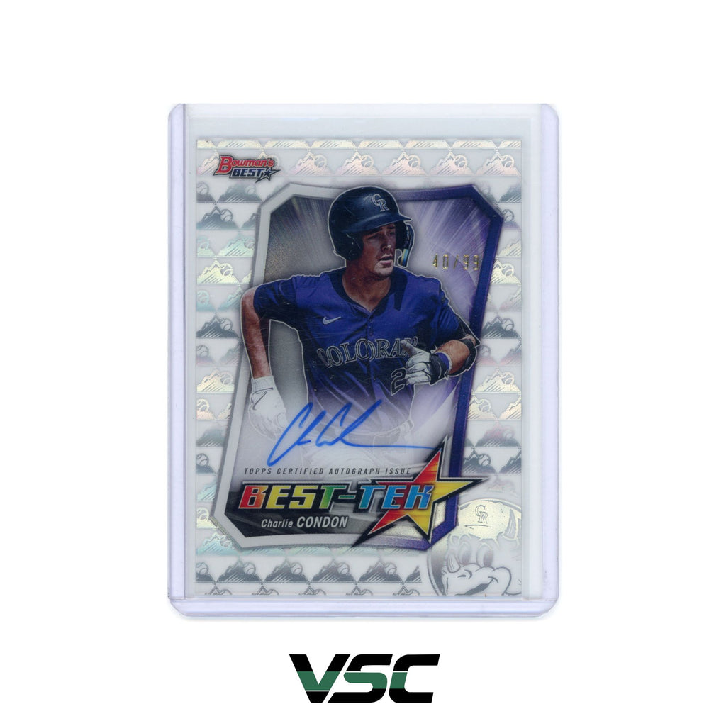 2025 Bowman's Best · Charlie Condon · BTACC