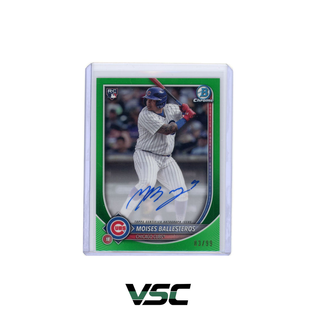 2025 Topps Bowman Chrome · Moises Ballesteros · CRAMB