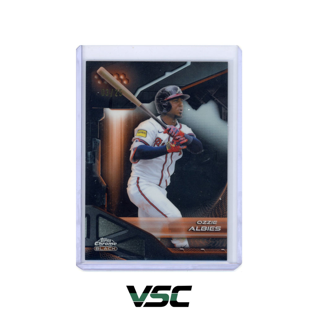 2026 Topps Chrome Black · Ozzie Albies · 142