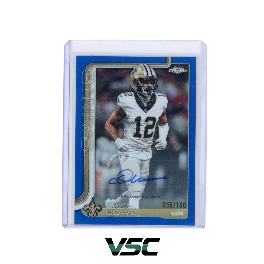 2025 Topps Chrome · Chris Olave · BACO
