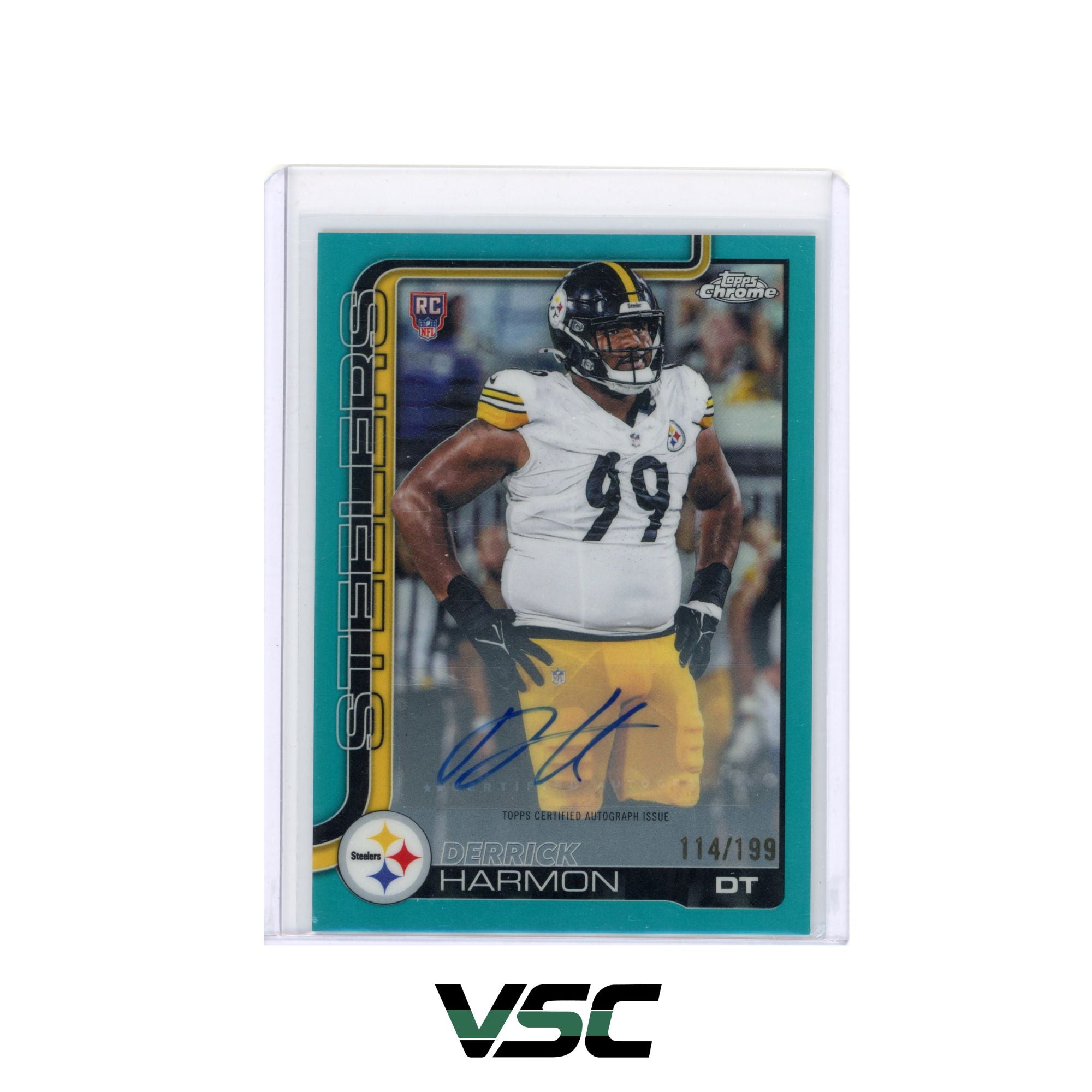 2025 Topps Chrome · Derrick Harmon · RADH