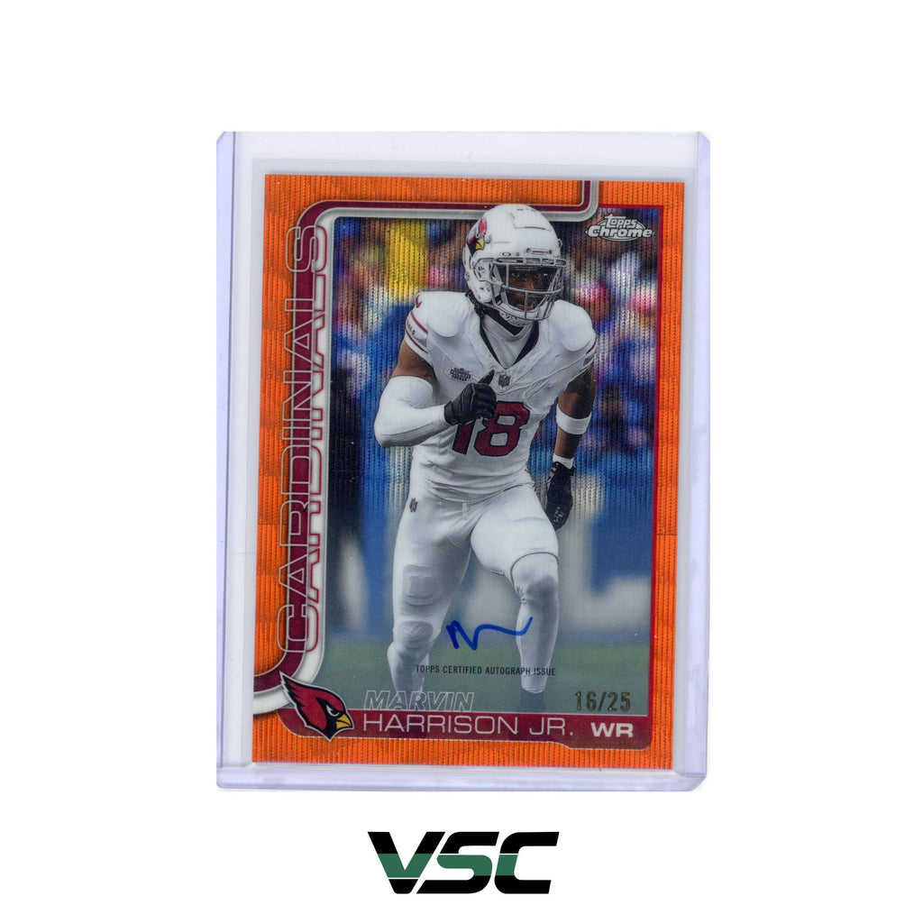 2025 Topps Chrome · Marvin Harrison Jr. · BAMH