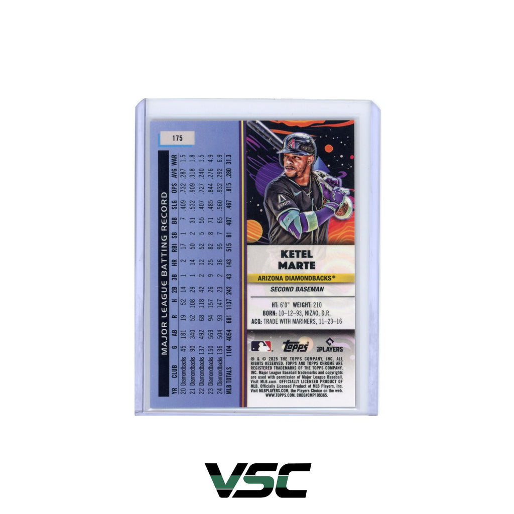 2025 Topps Cosmic Chrome · Ketel Marte · 175