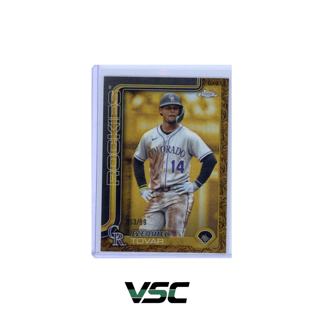 2025 Topps Gilded · Ezequiel Tovar · 140