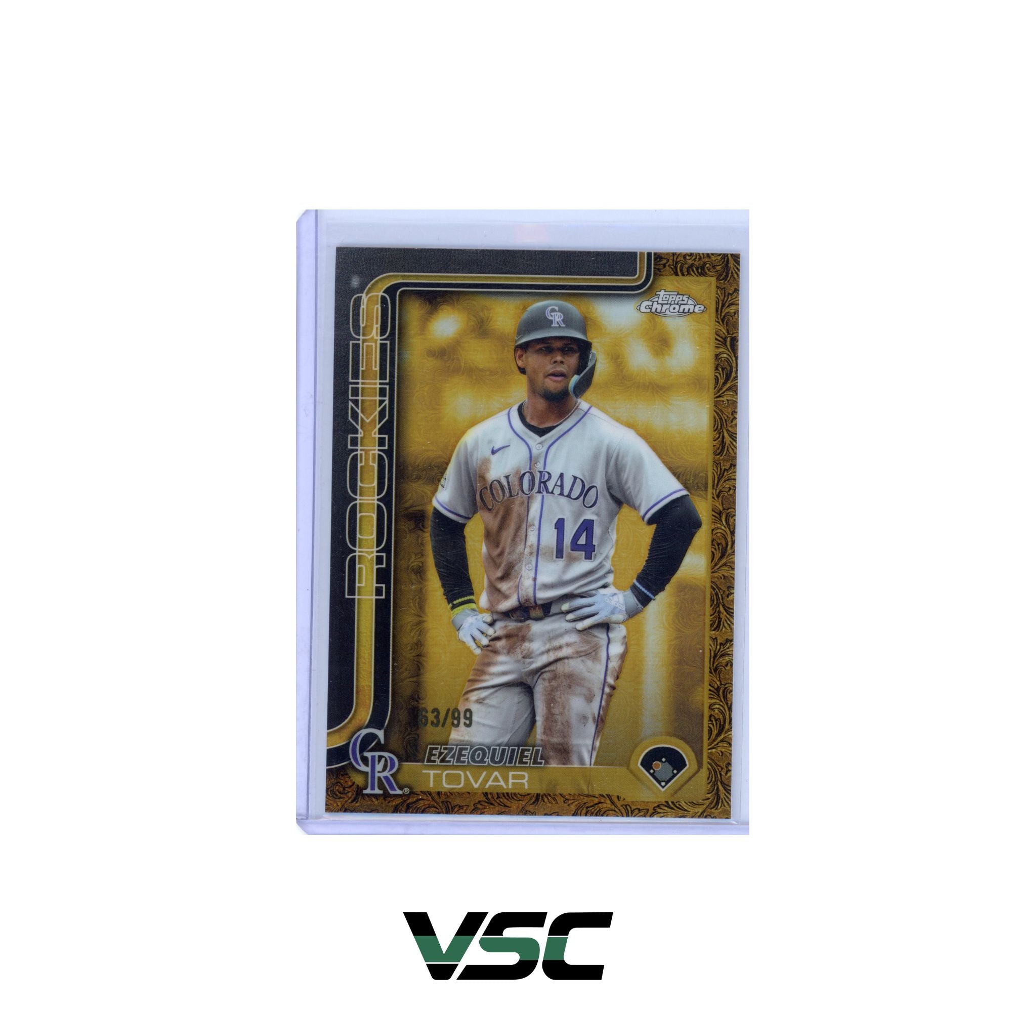 2025 Topps Gilded · Ezequiel Tovar · 140