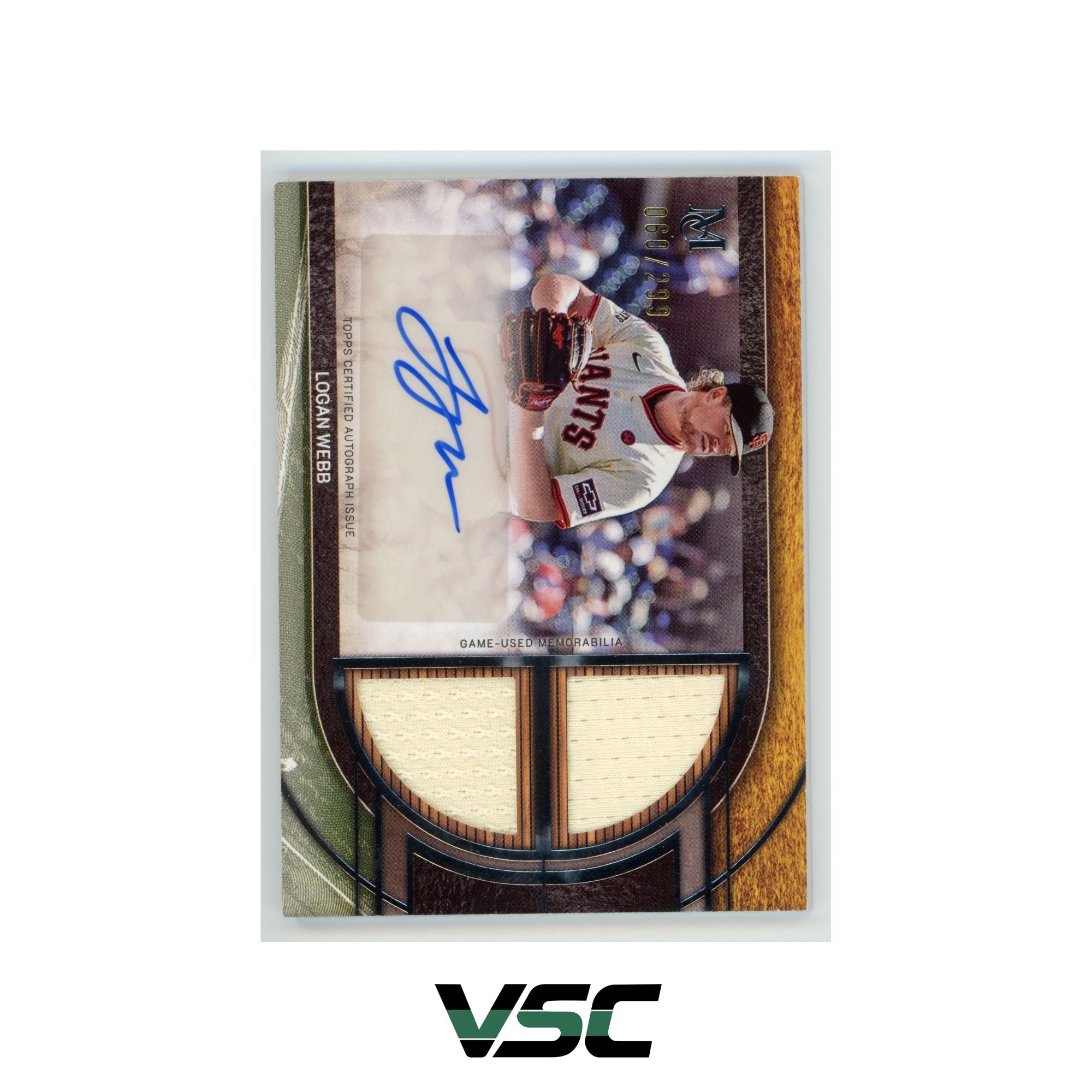 2025 Topps Museum Collection · Logan Webb · SPDRALW