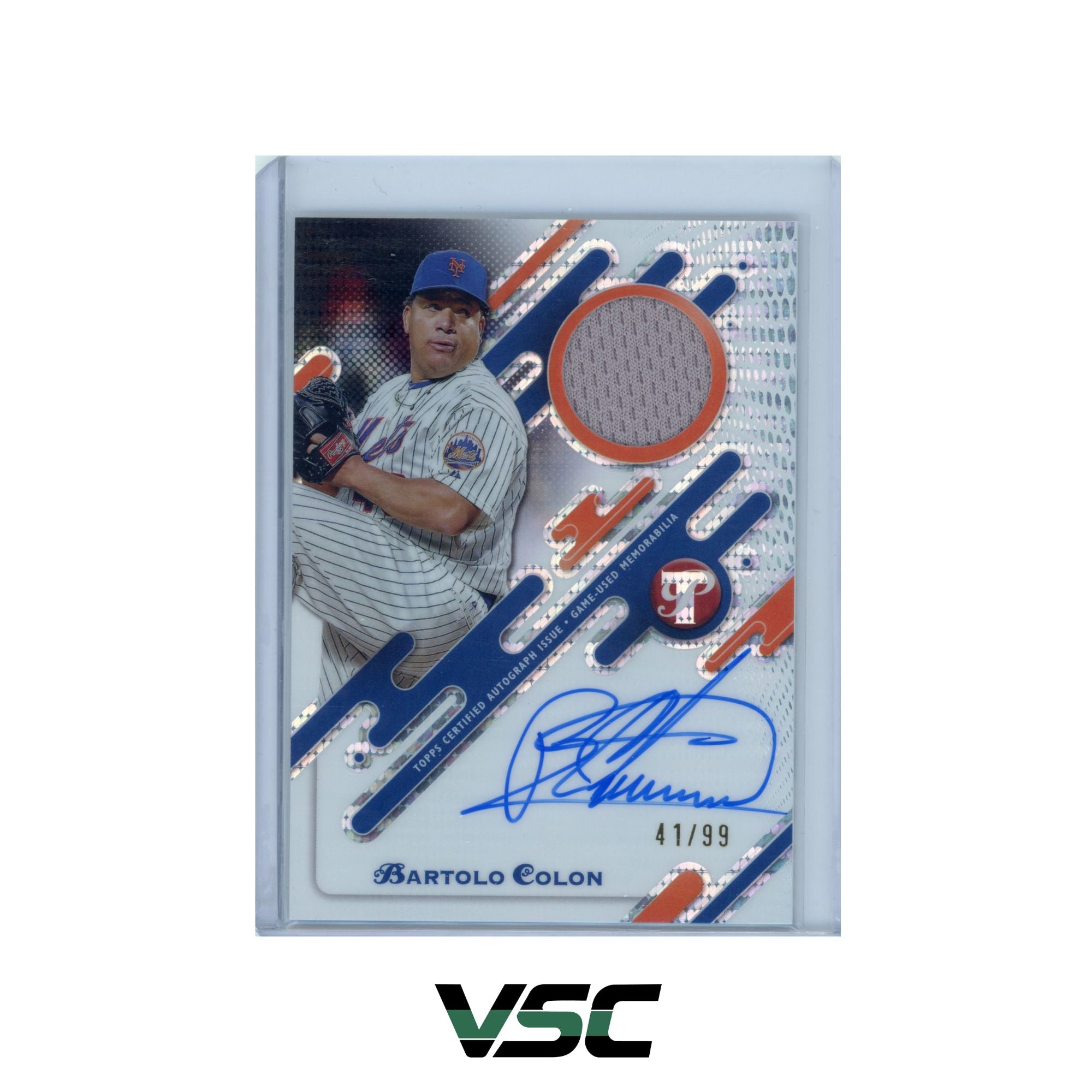 2025 Topps Pristine · Bartolo Colon · PPARBC