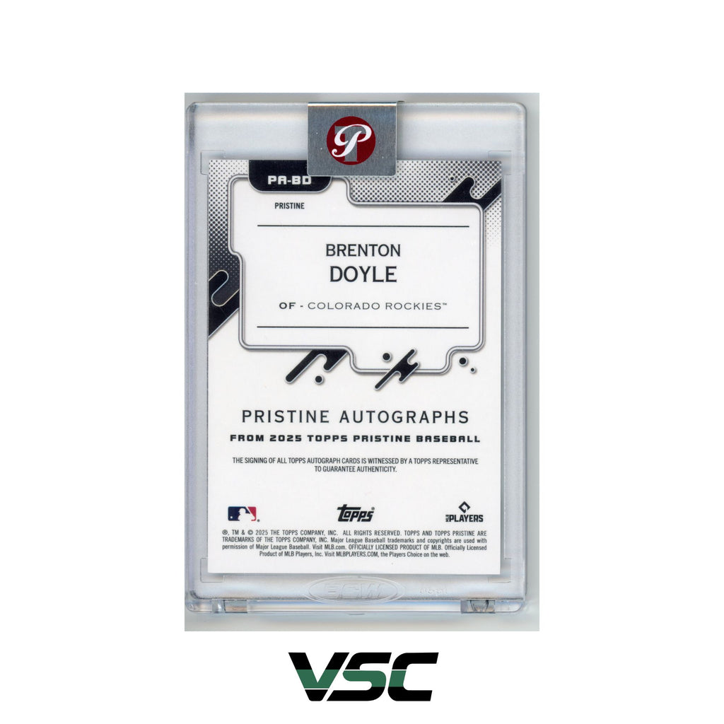 2025 Topps Pristine · Brenton Doyle · PABD