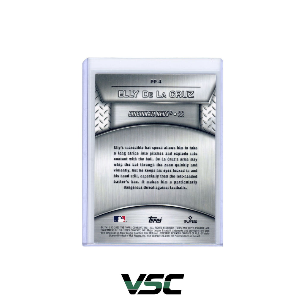2025 Topps Pristine · Elly De La Cruz · PP4