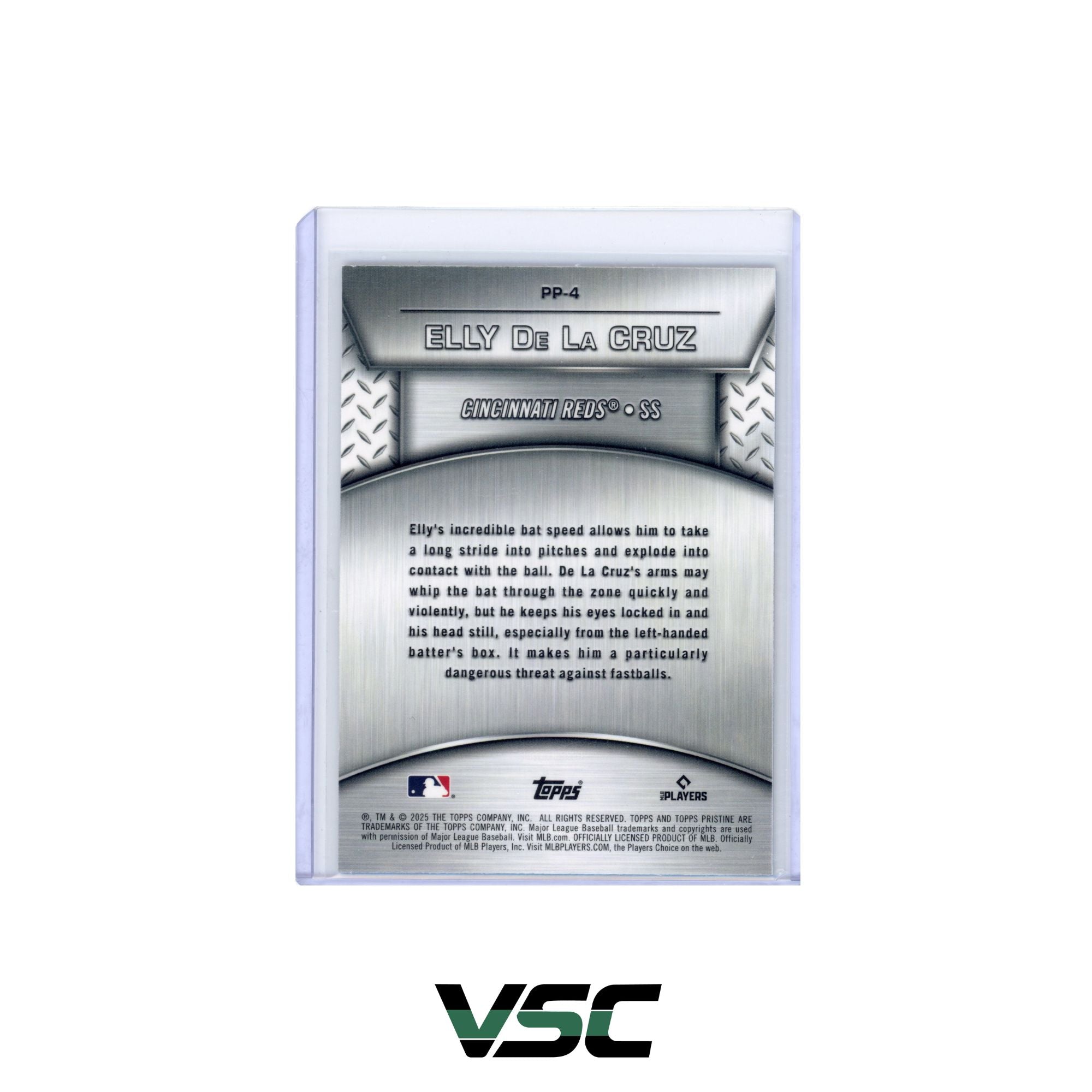 2025 Topps Pristine · Elly De La Cruz · PP4