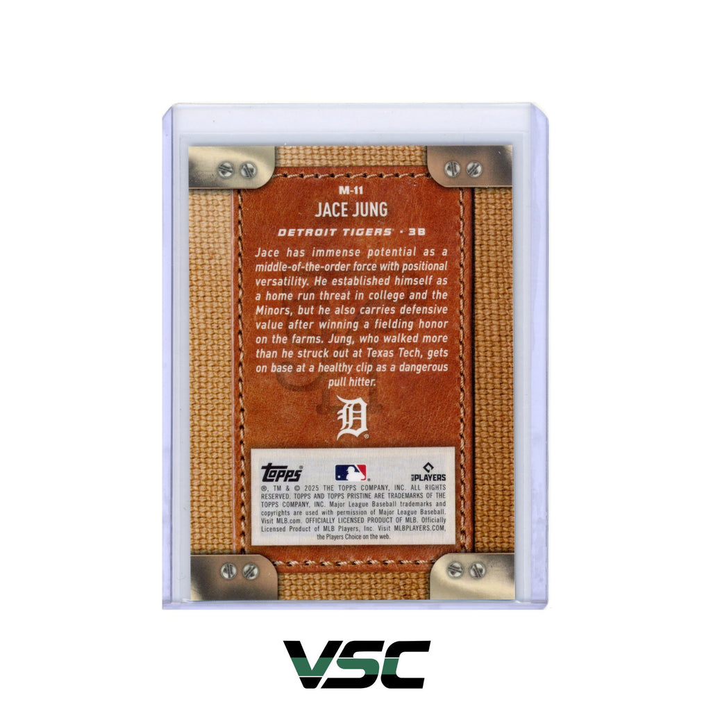 2025 Topps Pristine · Jace Jung · M11