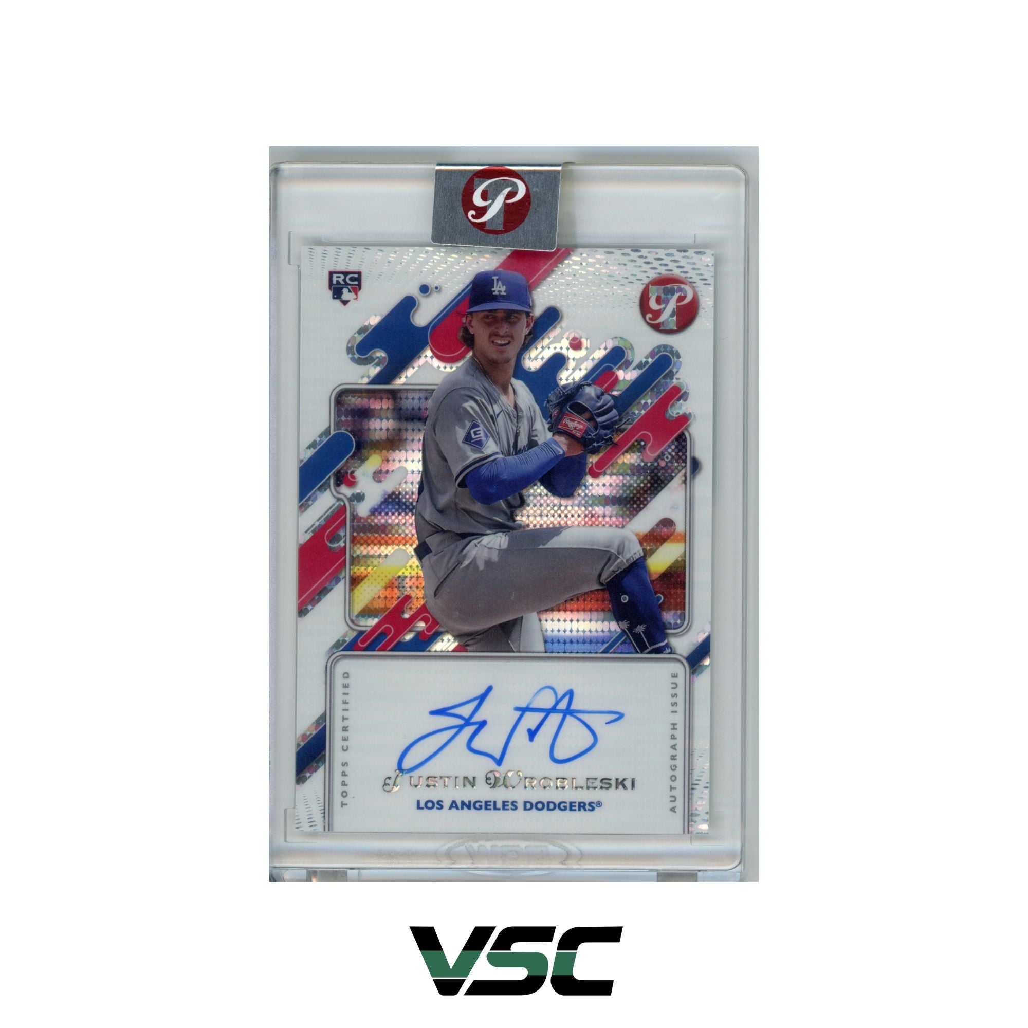 2025 Topps Pristine · Justin Wrobleski · PAJW