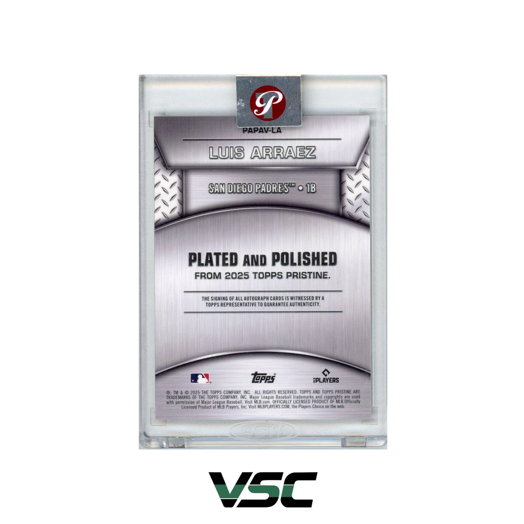2025 Topps Pristine · Luis Arraez · PAPAVLA