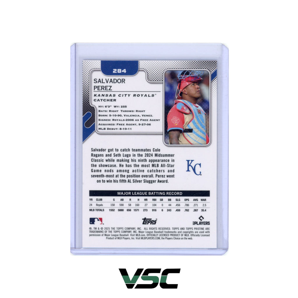 2025 Topps Pristine · Salvador Perez · 284