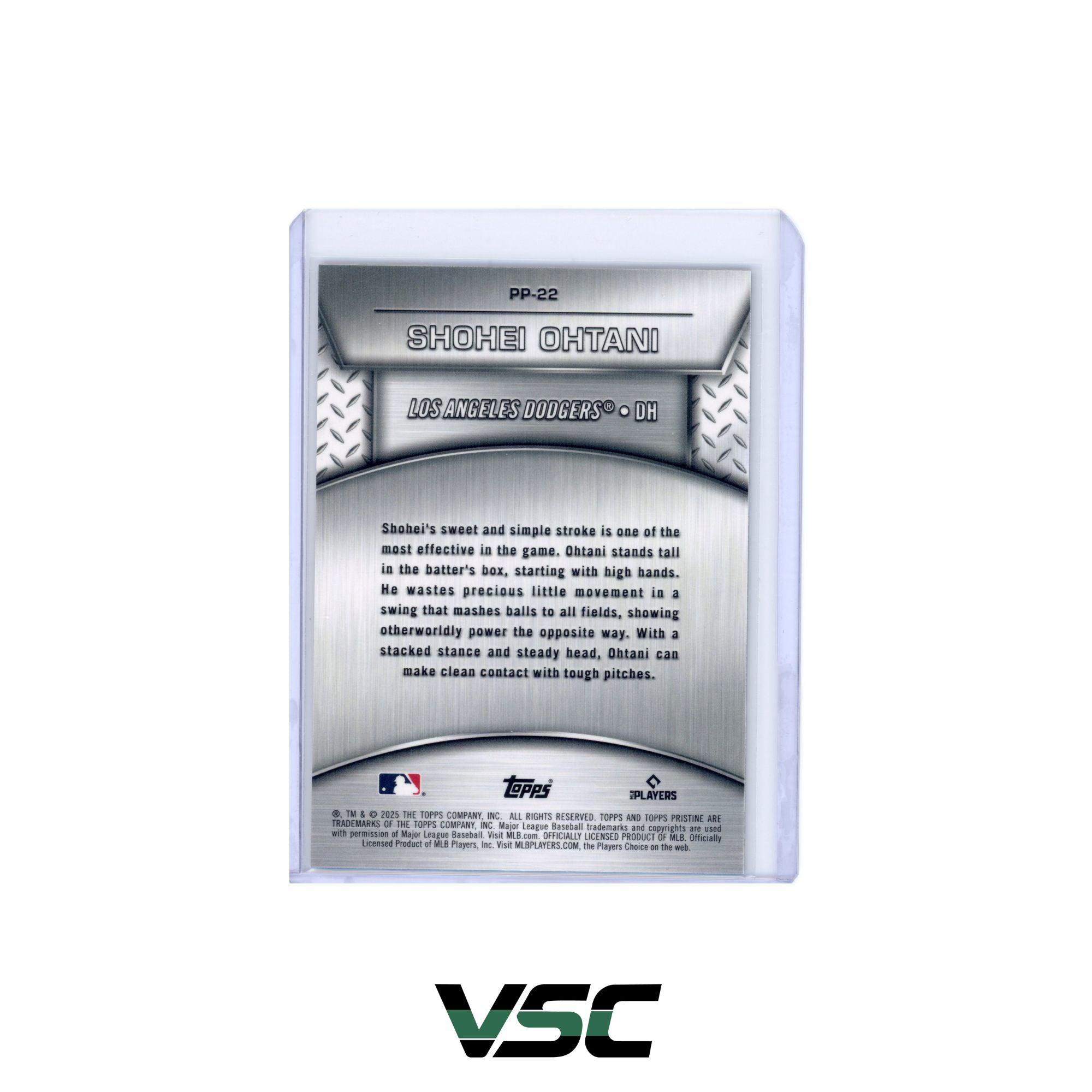 2025 Topps Pristine · Shohei Ohtani · PP22