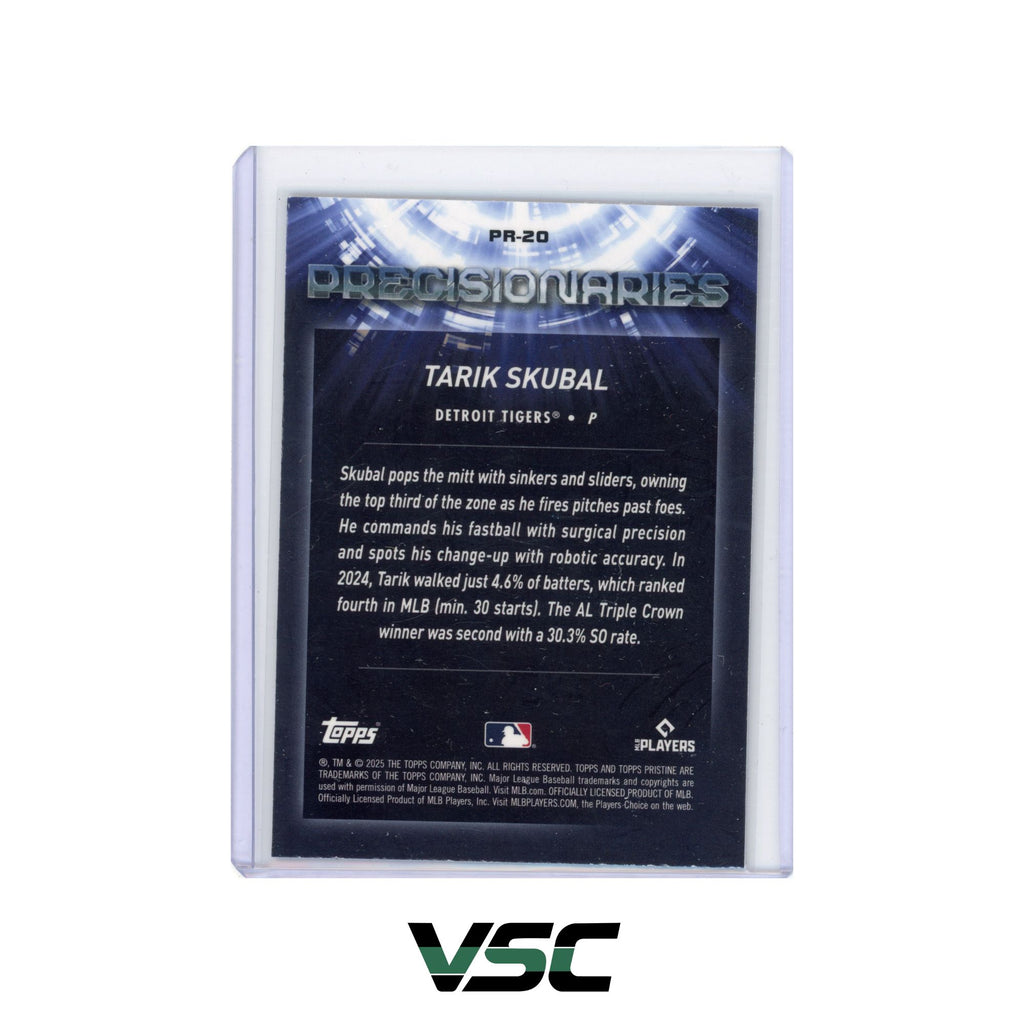 2025 Topps Pristine · Tarik Skubal · PR20