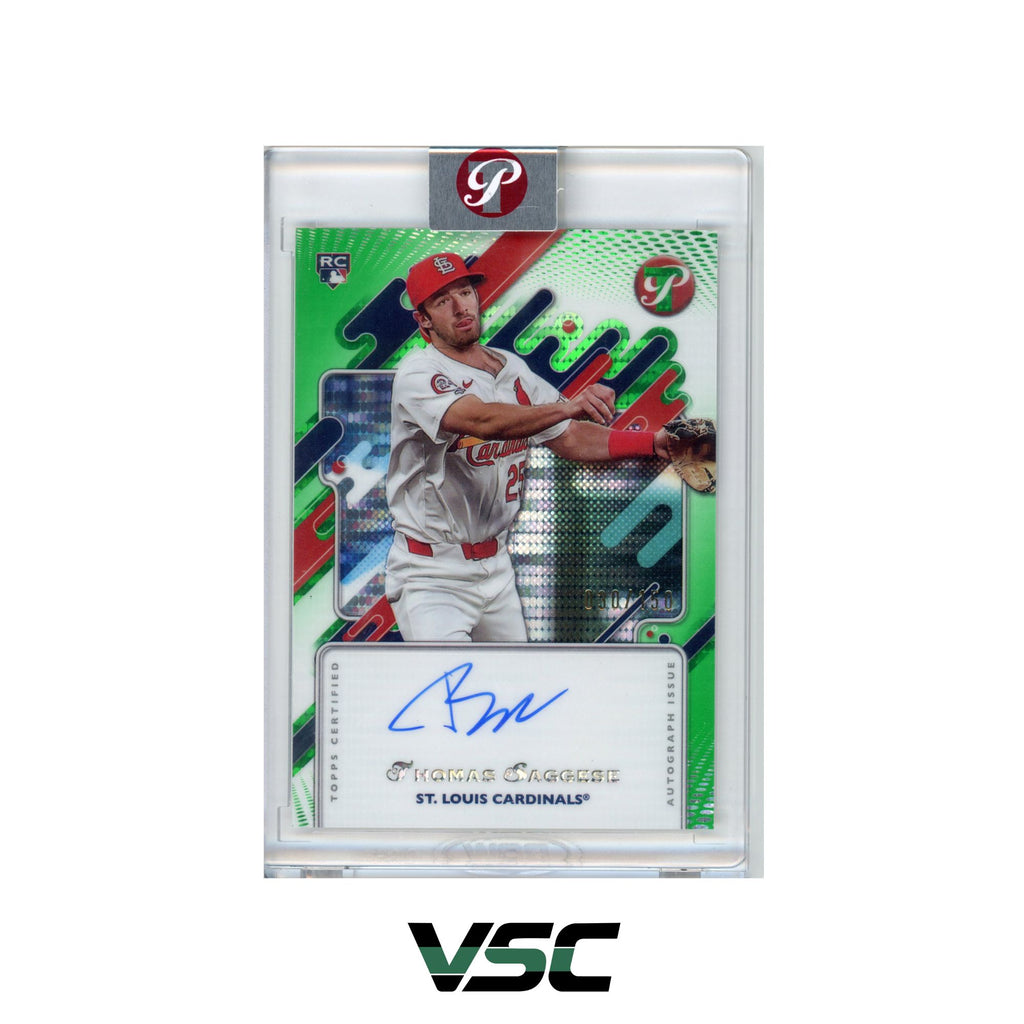 2025 Topps Pristine · Thomas Saggese · PATS