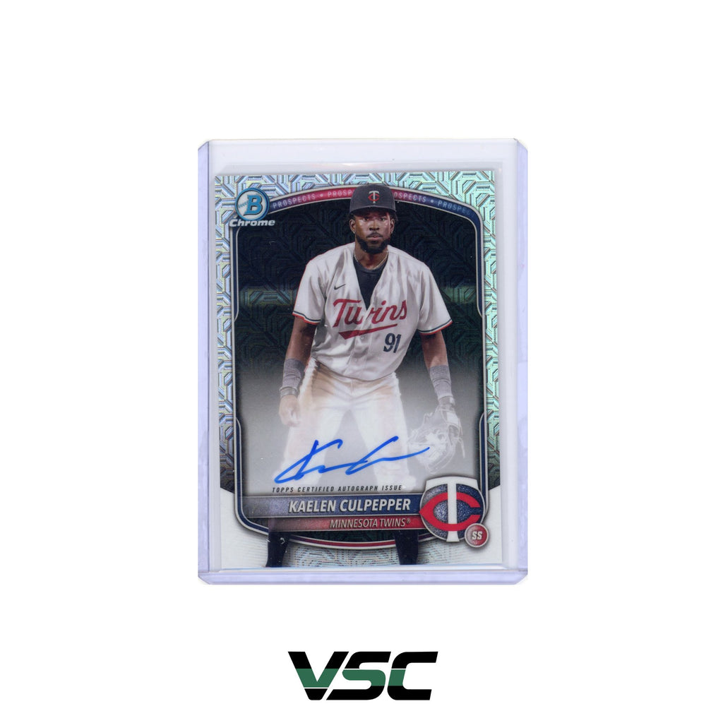 2025 Topps Bowman Chrome · Kaelen Culpepper · BMAKC