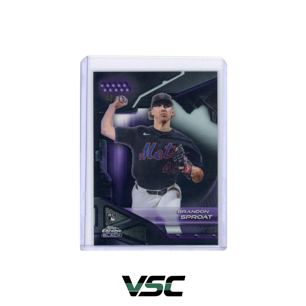 2026 Topps Chrome Black · Brandon Sproat · 74
