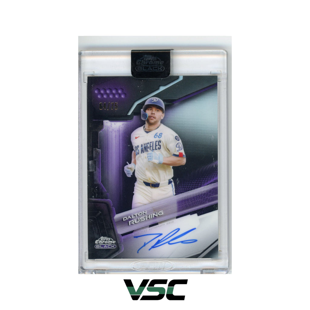 2026 Topps Chrome Black · Dalton Rushing · CBADR