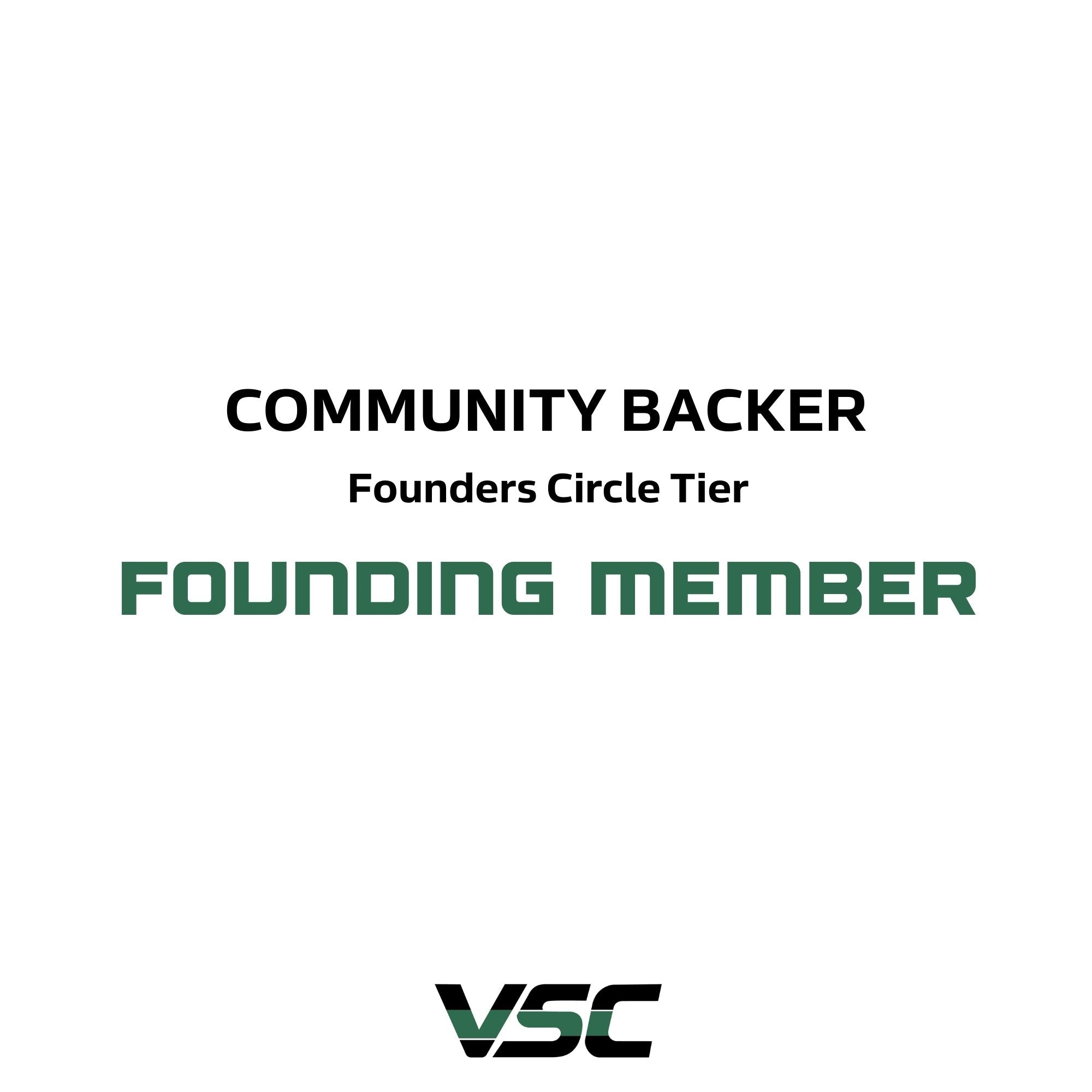Founders Circle: Community Backer